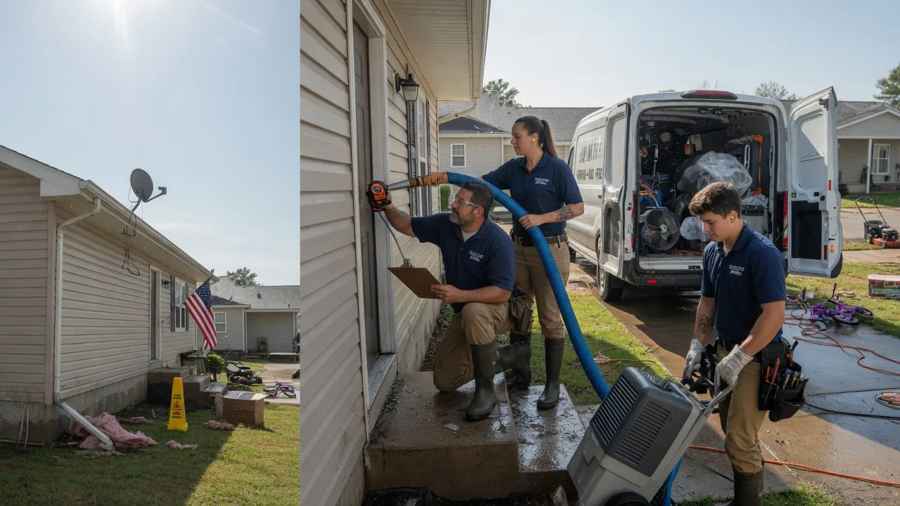 Ceiling Water Damage Restoration in Vincentown, NJ near me